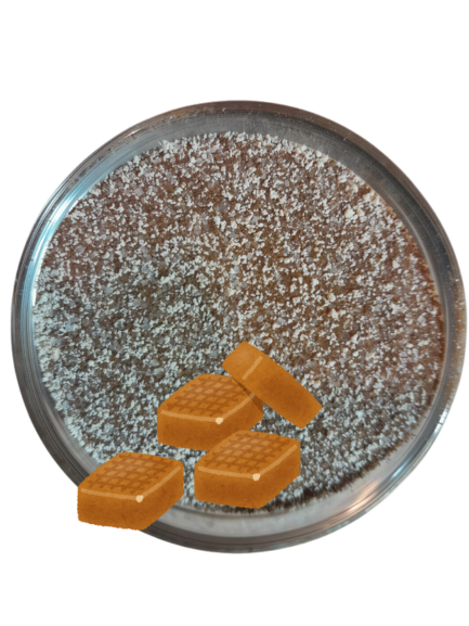 Кава 3в1 зі смаком Карамель 500 г MIX-3IN1-CARAMEL-500 фото